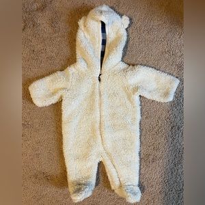 Nordstrom newborn Sherpa onesie